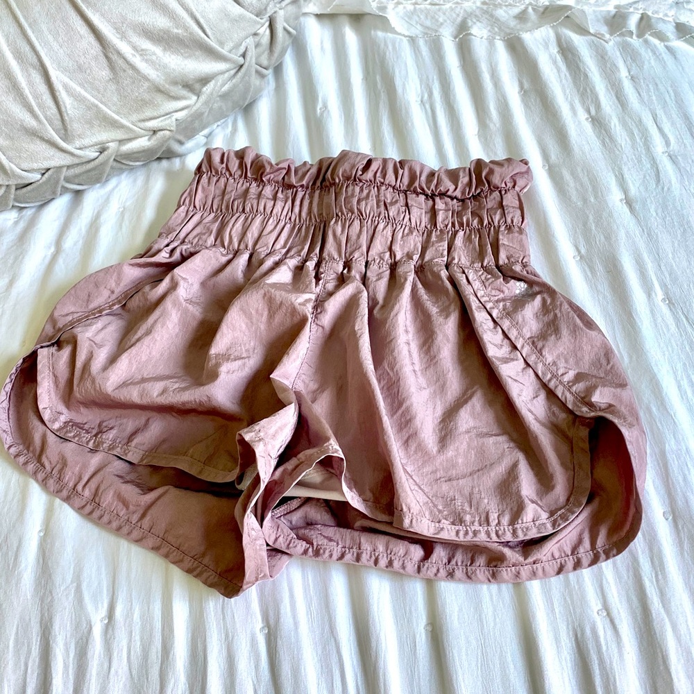 Free People Movement Athletic Shorts💞 XS — Mauve/muted purple-pink color.